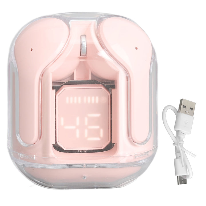 Pink Bluetooth 5.3 Earbuds