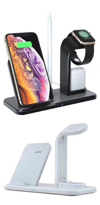 Detachable 3 In 1 Fast Universal Wireless Charging with Bracket Stand