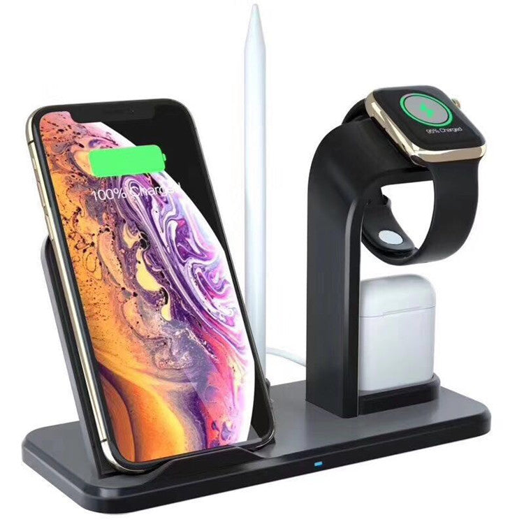 Detachable 3 In 1 Fast Universal Wireless Charging with Bracket Stand