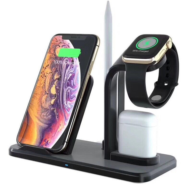 Detachable 3 In 1 Fast Universal Wireless Charging with Bracket Stand