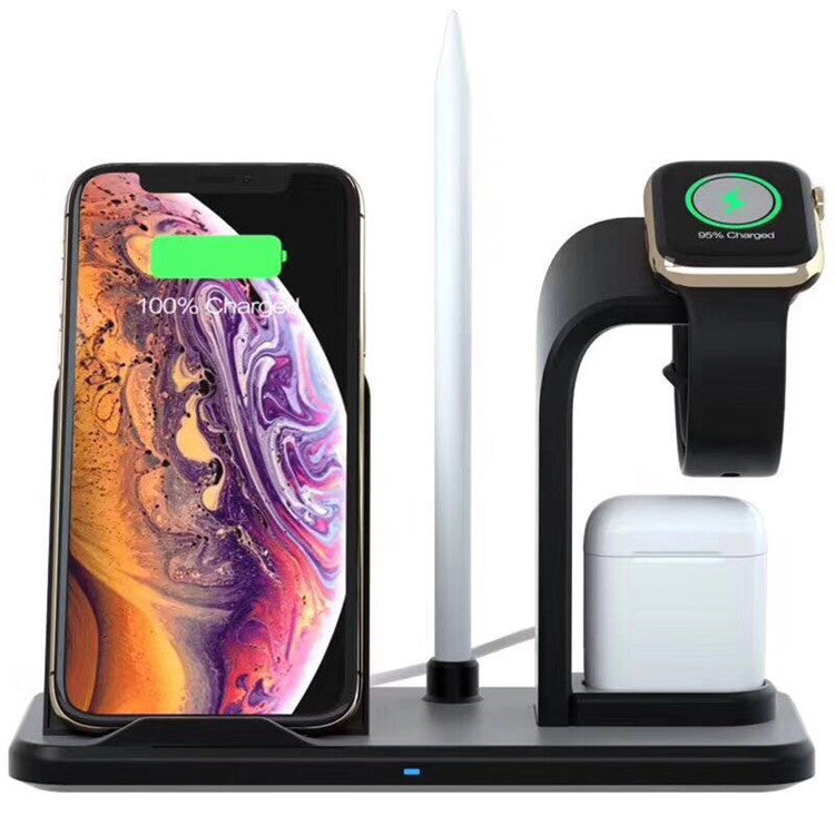 Detachable 3 In 1 Fast Universal Wireless Charging with Bracket Stand