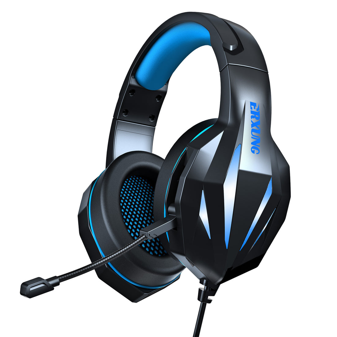 Headset Gaming With Luminous Wired Gaming Headset