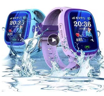 DF25 Waterproof Kids Smart Watch with Call, Rescue, and Location Tracking