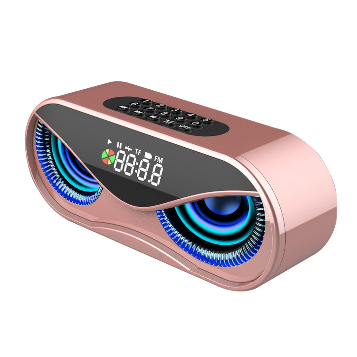 Bluetooth Speaker with Colorful Lights