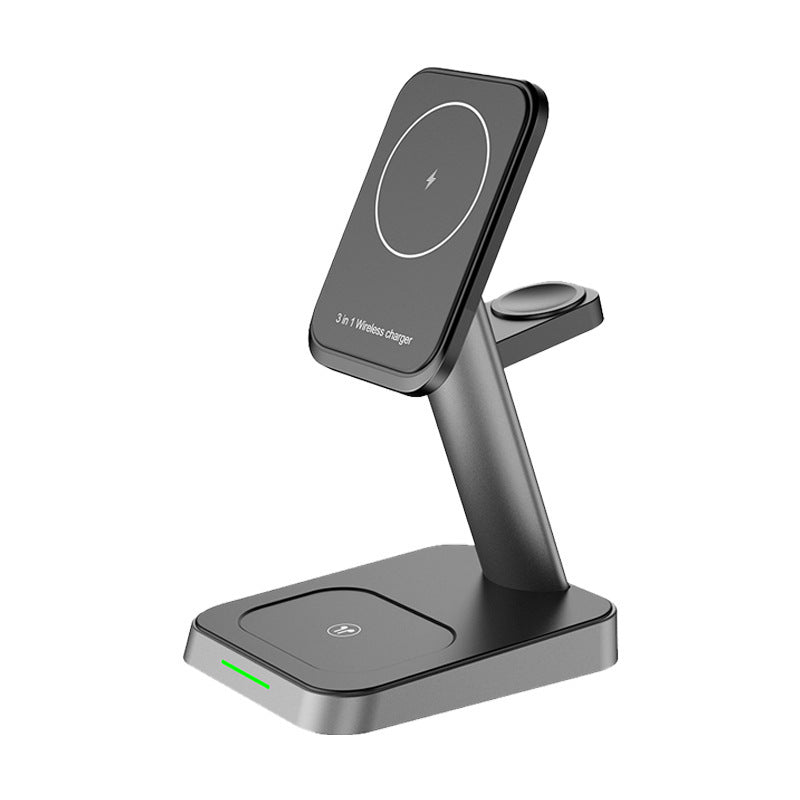 3-in-1 Vertical Wireless Charger for Phone and Watch