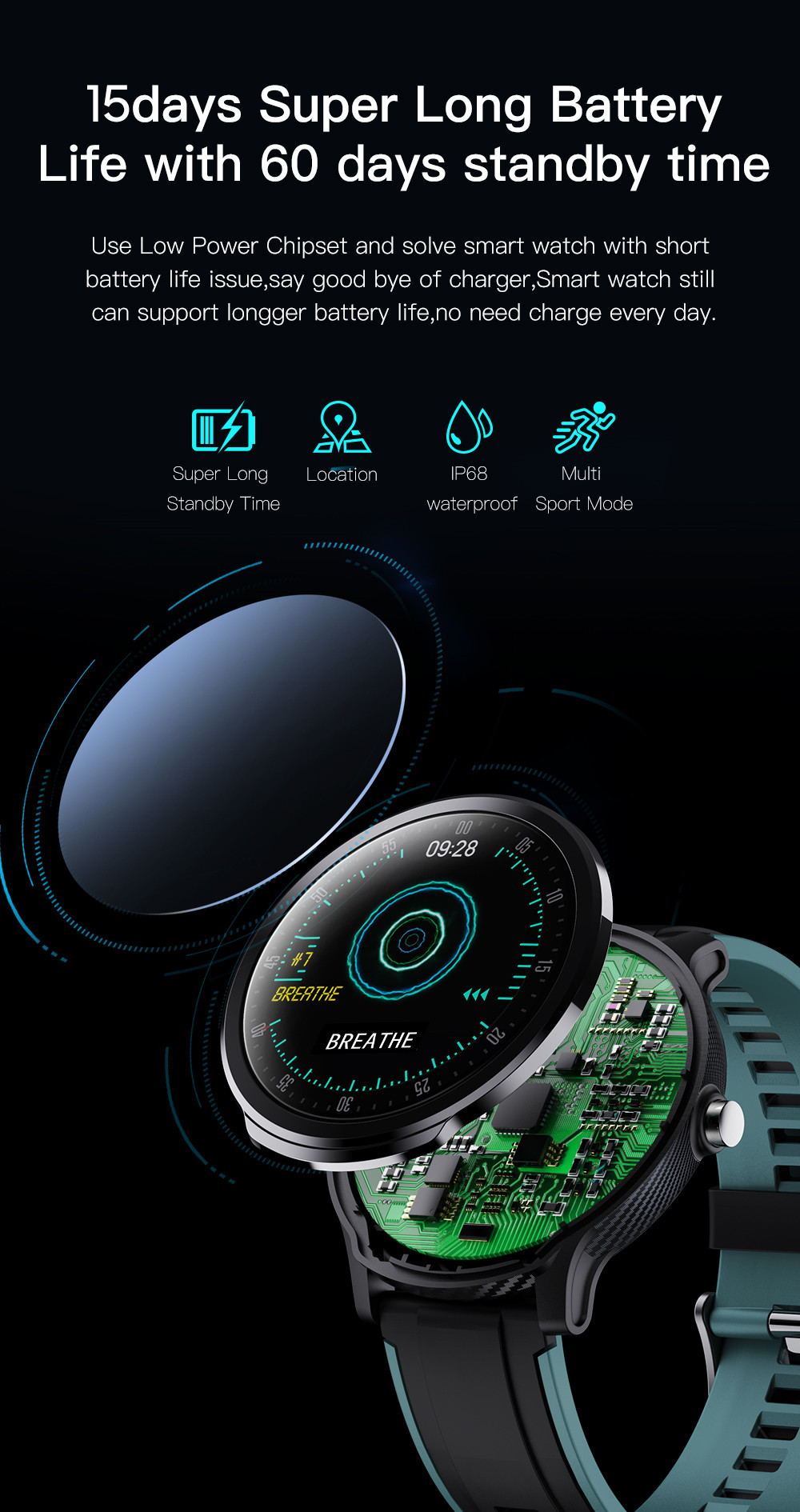 SN80 Smartwatch - Fashion & Fitness Tracker