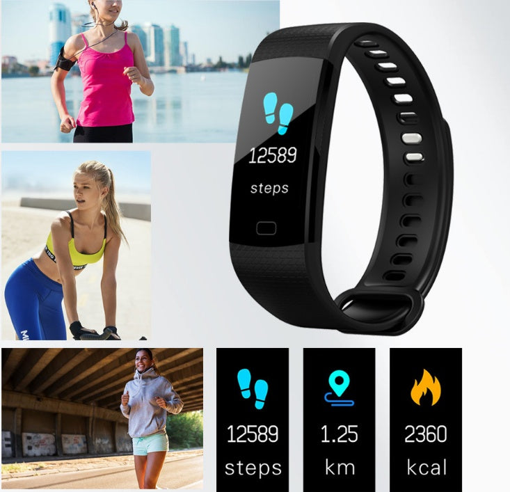 Smart Band Fitness Tracker Heart Rate