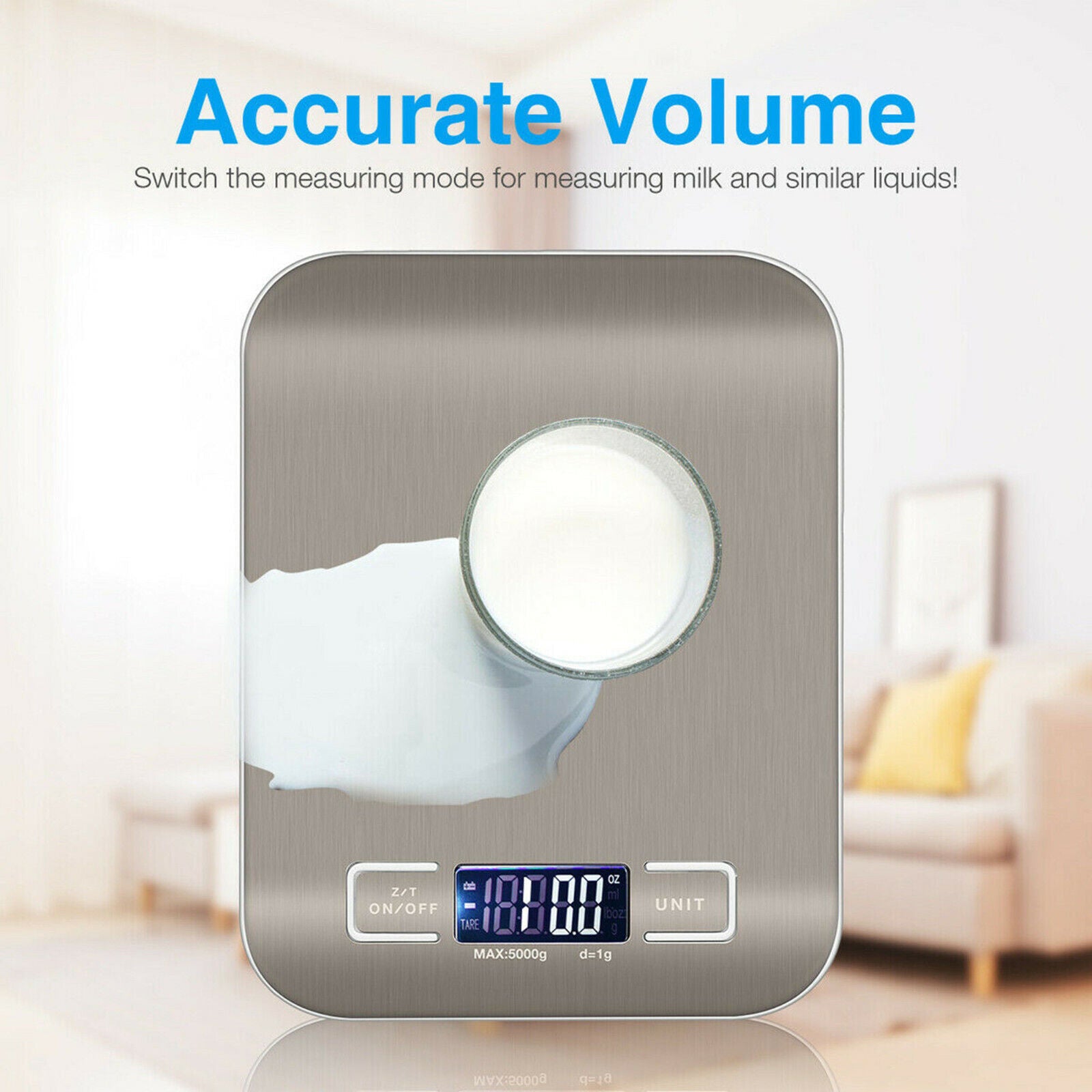 Digital Kitchen Scale – 5KG/11lb Precision Weighing