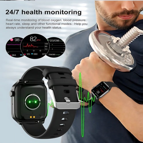 Smartwatch Fitness Tracker Heart Rate Waterproof