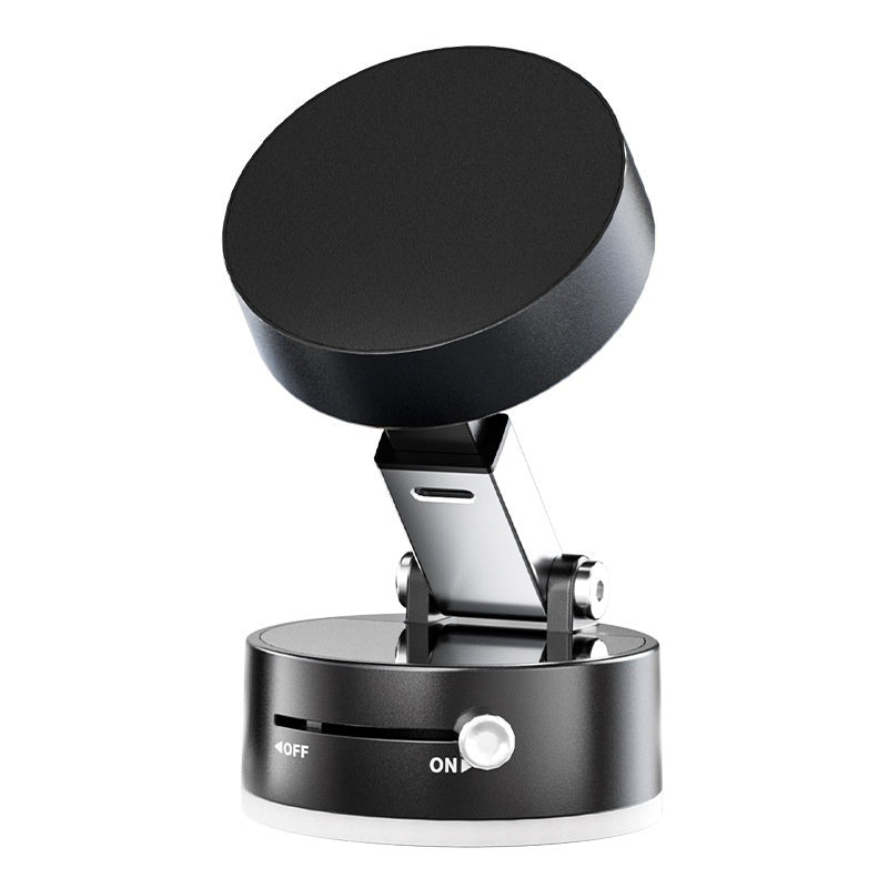Foldable Magnetic Vacuum Car Phone Holder Foldable Suction Cup With Suction Cup